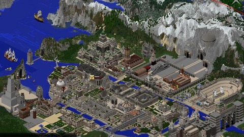 78万dl突破 インペリアルシティ 景観 World Minecraft 日本マイクラ総合サイト