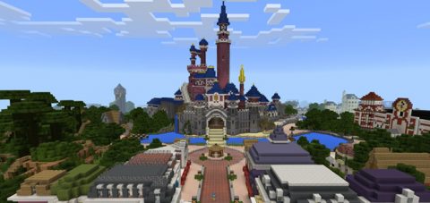 景観 ディズニーランド 1 0 0以上 World Minecraft 日本マイクラ総合サイト