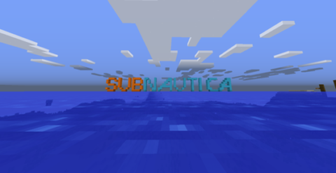 Subnauticaをマイクラで再現した 18w11a World Minecraft 日本マイクラ総合サイト