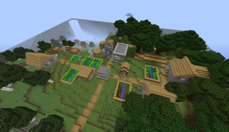 サバゲーフィールドっぽい村map Ver 1 12 2 World Minecraft 日本マイクラ総合サイト