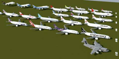 飛行機色々 1 10以上 World Minecraft 日本マイクラ総合サイト