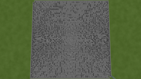 迷路自動生成マップ(160×160) - World Minecraft -日本マイクラ総合サイト-